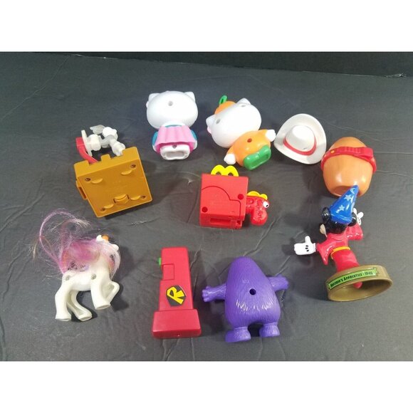 2019 McDonald’s Happy Meal 9 Toy Lot Mickey Grimace Bugs Hello Kitty Little Pony - Picture 8 of 8
